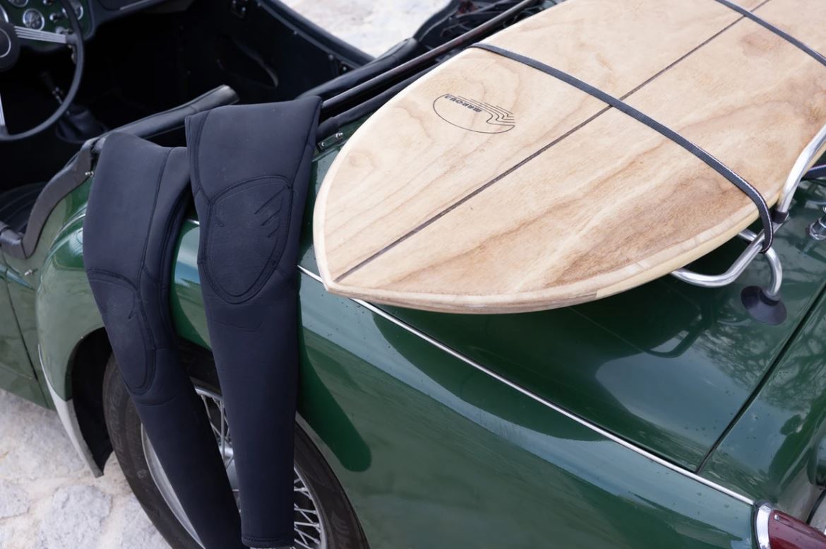 Galerie photos Maroun Surf sufboard hollow bois fabriqué en France